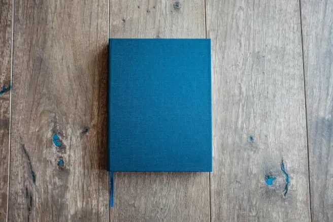 blank book cover