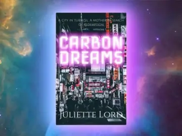 example of a sci-fi book cover designed on coverjig