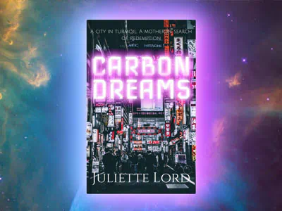 example of a sci-fi book cover designed on coverjig